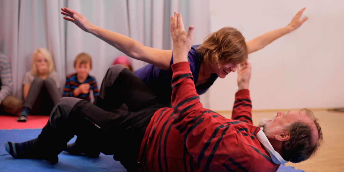 Foto: Fred und Sonja spielen