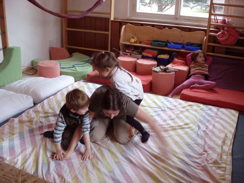 Johanna beim Spielen